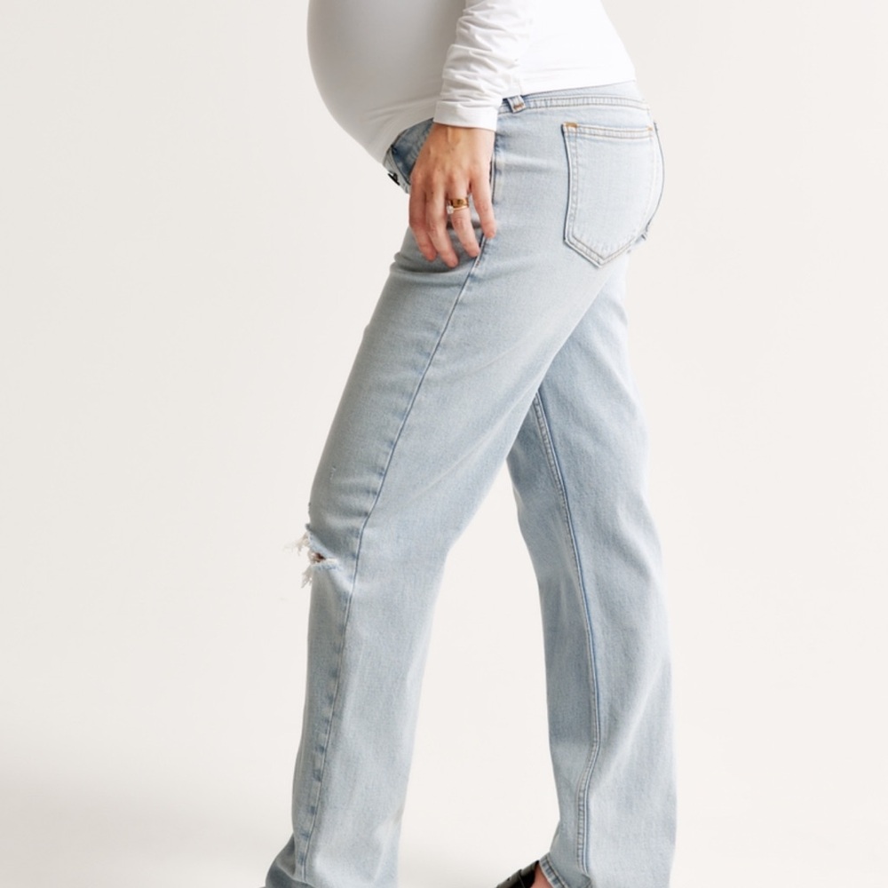 Abercrombie & Fitch Light Blue Straight Jeans